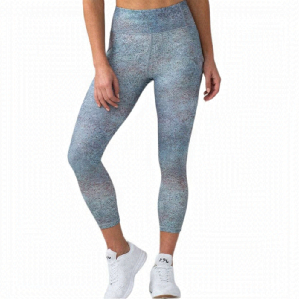 Lululemon Final Lap Crop (23") Summer Haze Multi